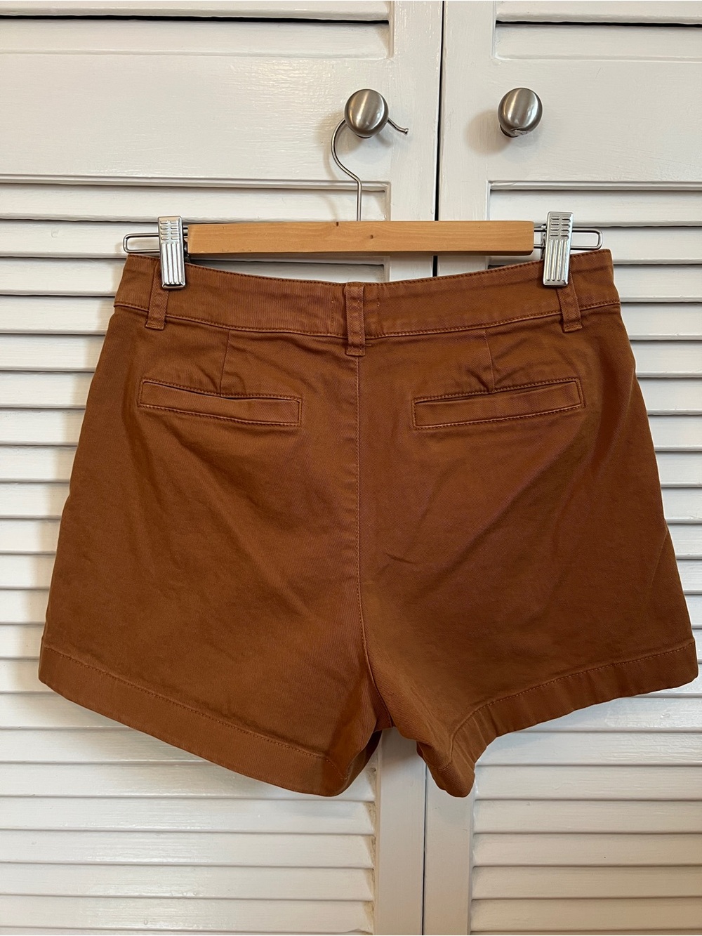 J. Crew Women's Rust Brown Shorts 0/XS - Picture 2 of 7